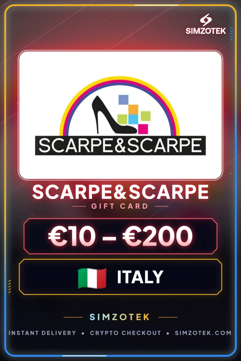 บัตรของขวัญ Scarpe&Scarpe (อิตาลี)