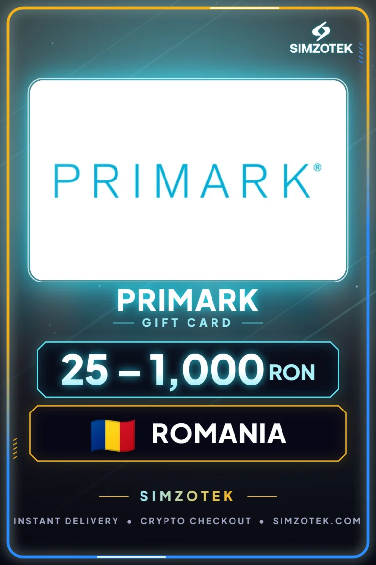 Carta regalo Primark (Romania)