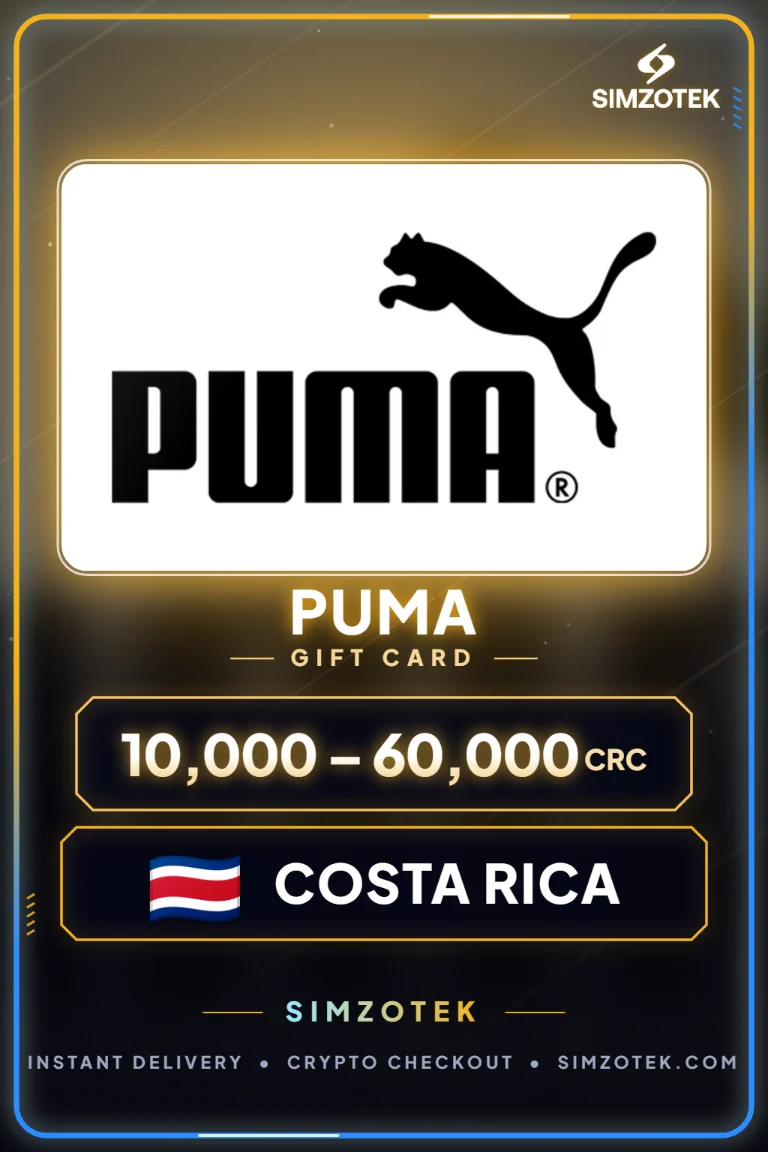 Karta podarunkowa PUMA (Kostaryka)