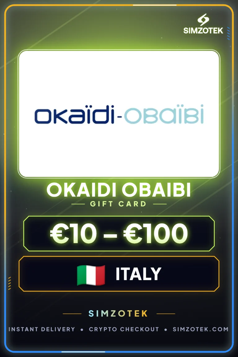 Dárková karta Okaidi Obaibi (Itálie)