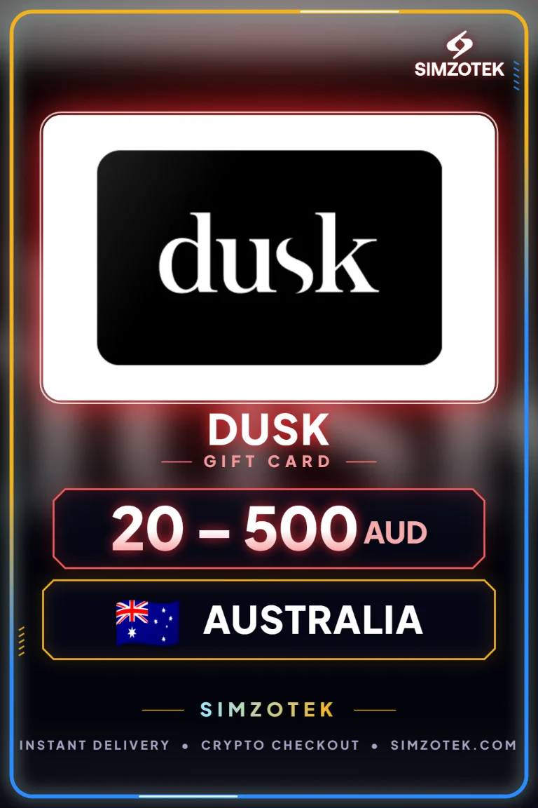 บัตรของขวัญ Dusk (ออสเตรเลีย)