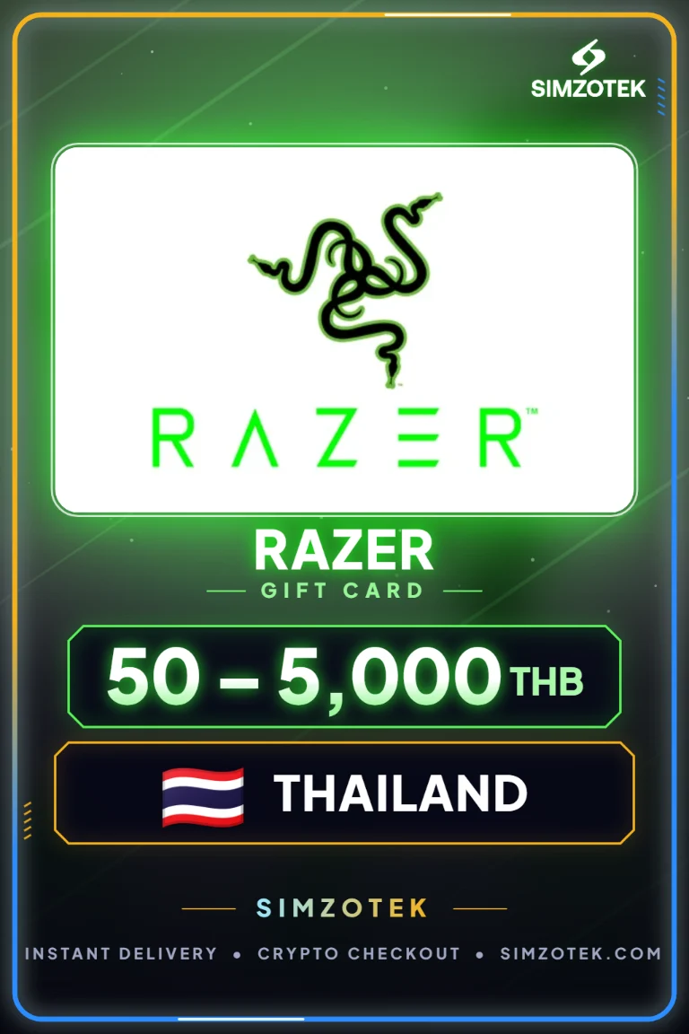 Carta regalo Razer (Thailandia)