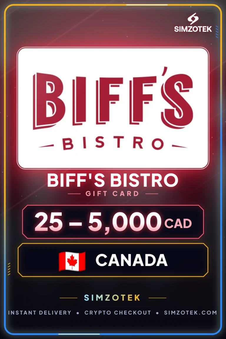 Carta regalo Biff's Bistro (Canada)
