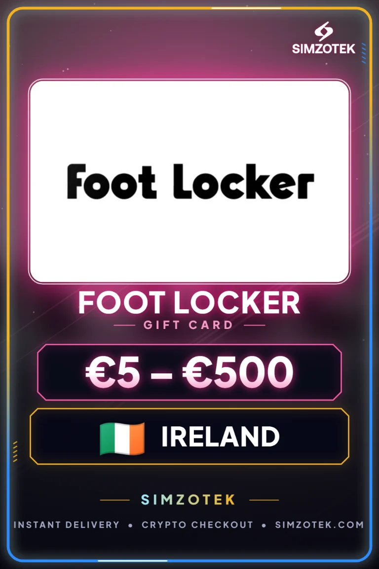 Dárková karta Foot Locker (Irsko)