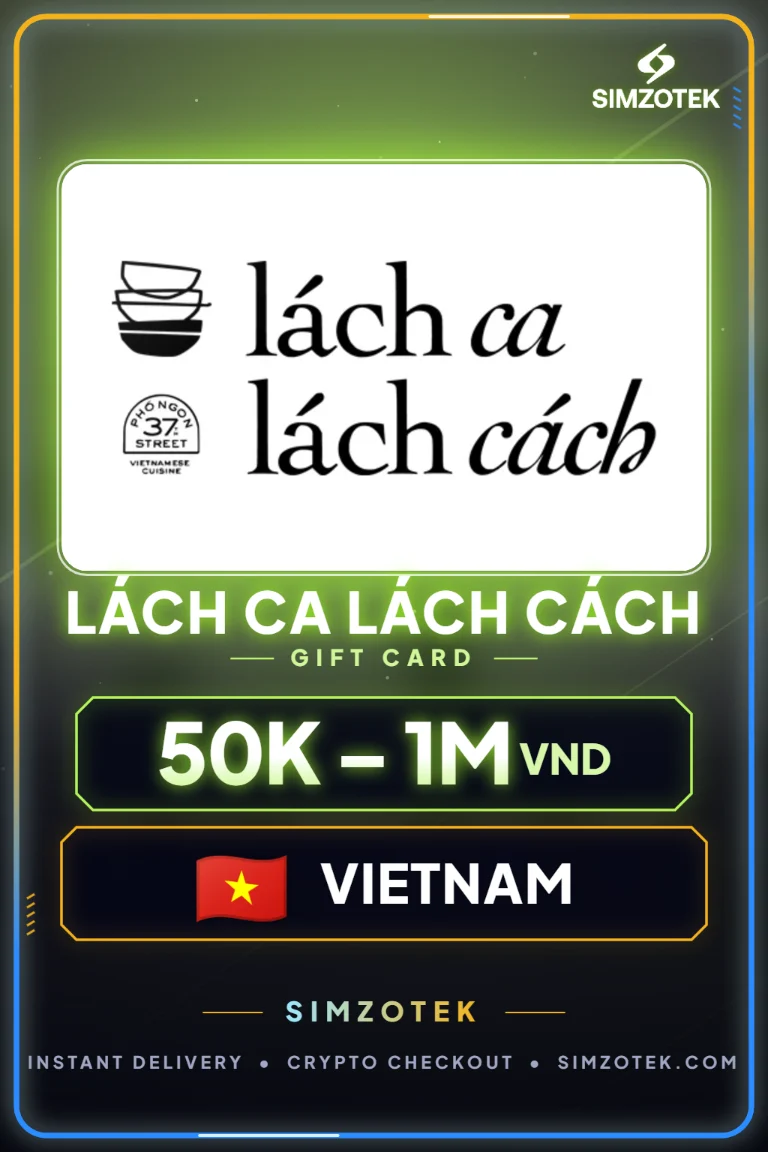 Lách Ca Lách Cách Geschenkkarte (Vietnam)