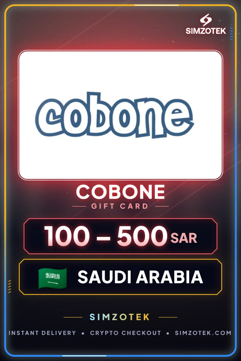 Cobone dovanų kortelė (Saudo Arabija)