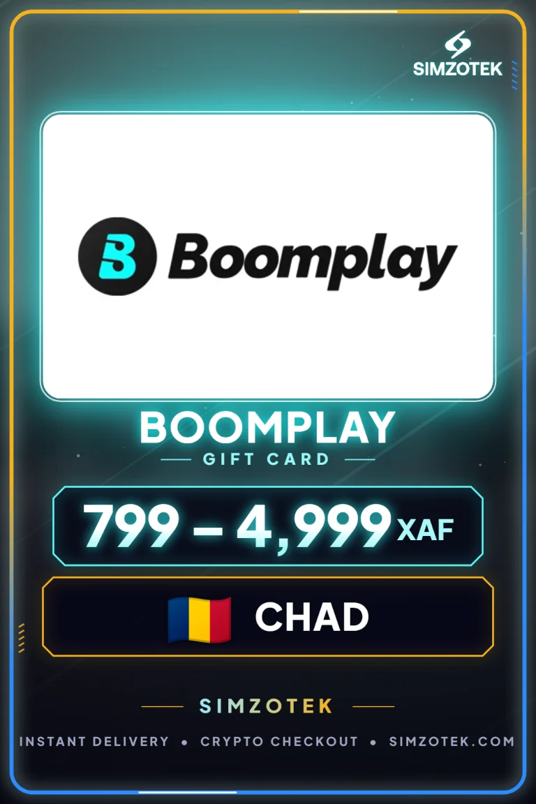 Karta podarunkowa Boomplay (Czad)