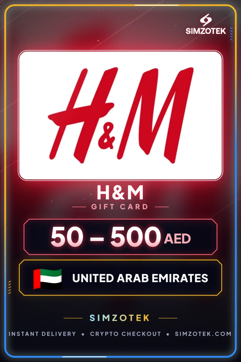H&M Geschenkkarte (Vereinigte Arabische Emirate)