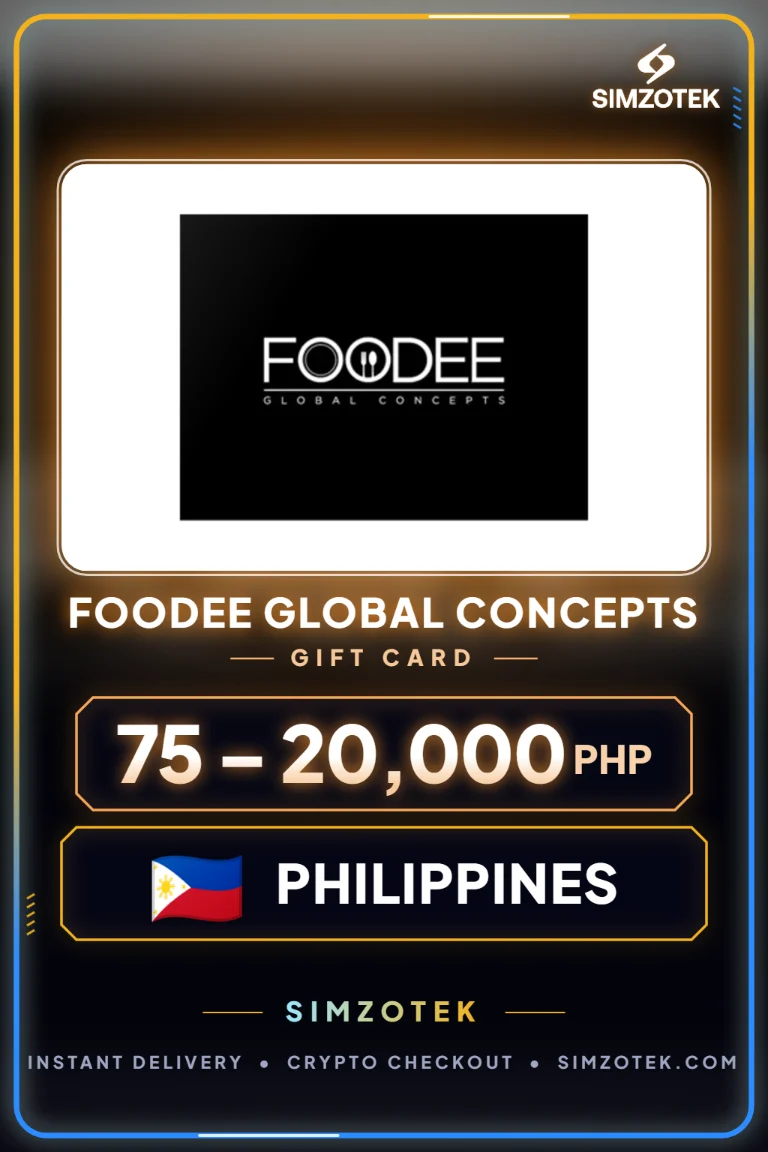 FooDee Global Concepts Geschenkkarte (Philippinen)