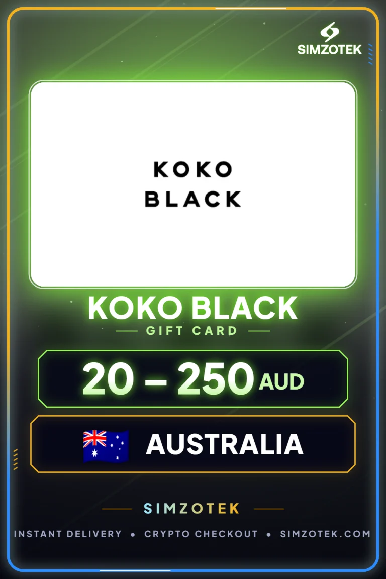 Karta podarunkowa Koko Black (Australia)