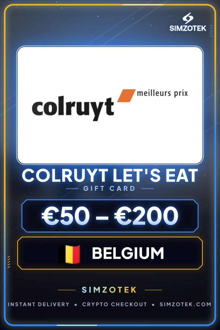 Поклон картица Colruyt Let's Eat (Белгија)