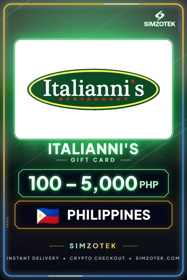Italianni's Gift Card (Philippines)