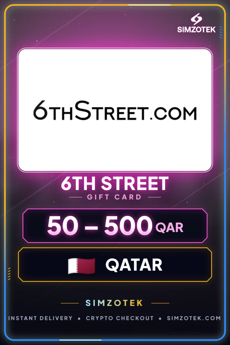 6TH Street Gift Card (Qatar)