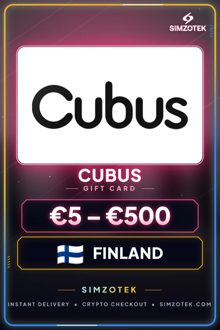 Dárková karta Cubus (Finsko)