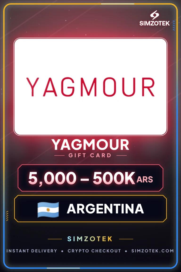 Carta regalo Yagmour (Argentina)