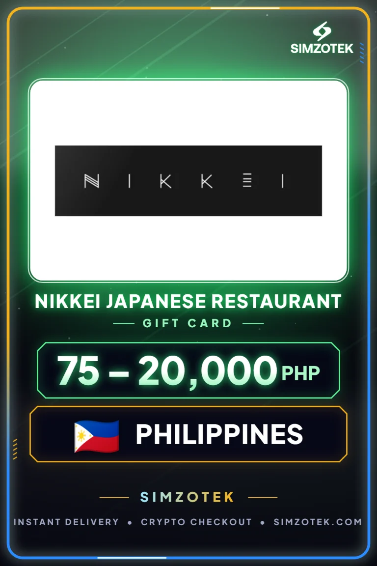 NIKKEI Japanese Restaurant Geschenkkarte (Philippinen)