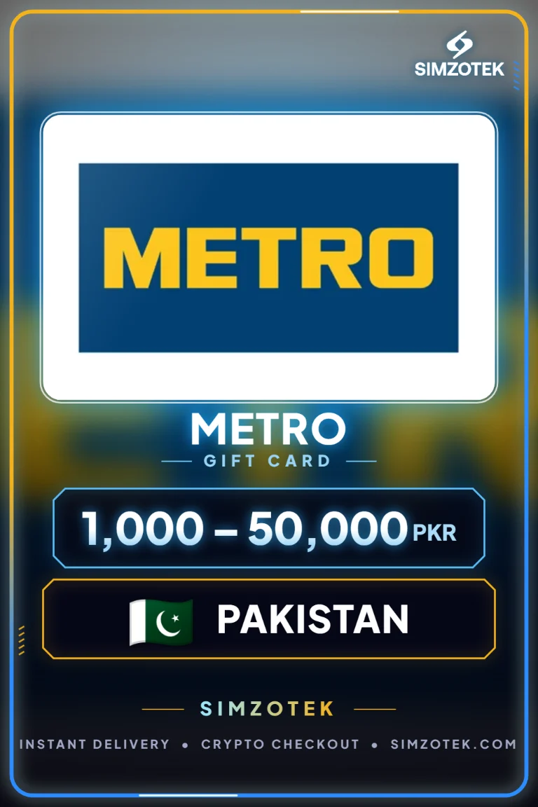 Carta regalo Metro (Pakistan)