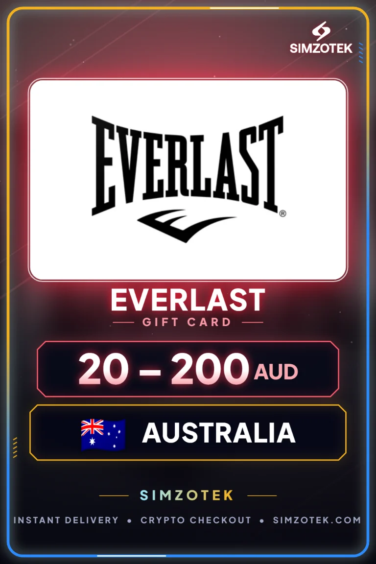 Everlast Gift Card (Australia)