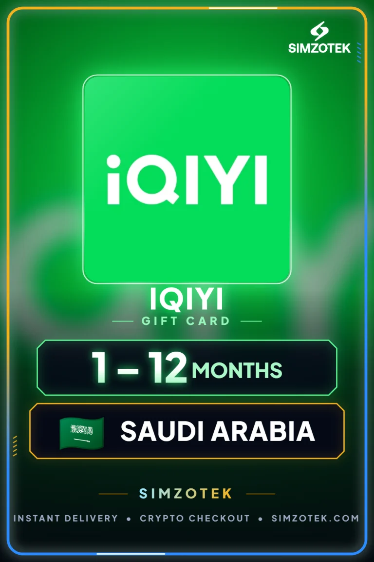 iQIYI VIP Card (Saudi Arabia)