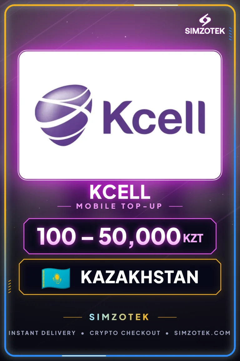 Kcell Mobile Top-Up (Kazakistan)