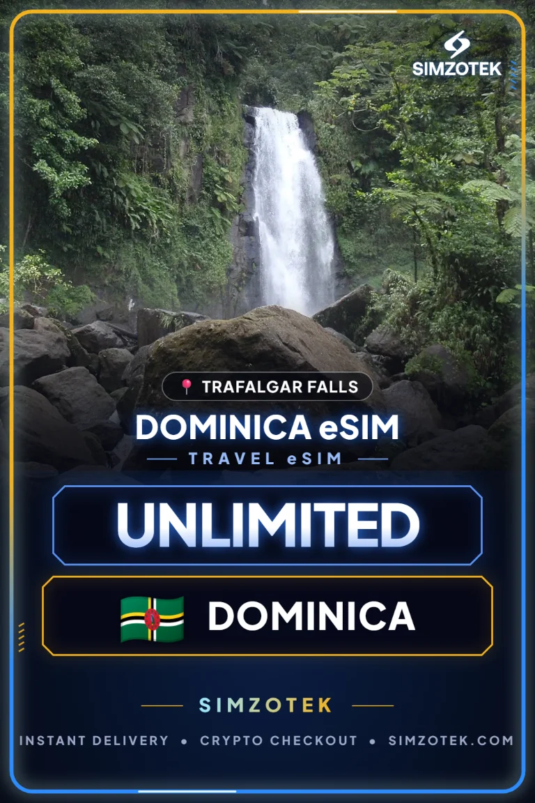 Dominika eSIM – Limitsiz İnternet