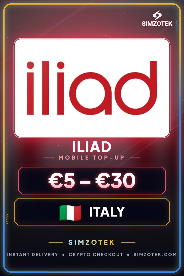 Předplacený kredit iliad (Itálie)