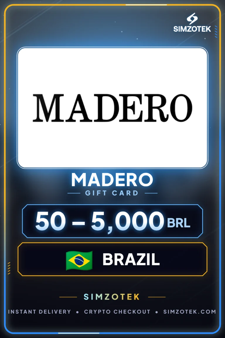 Carta regalo MADERO (Brasile)