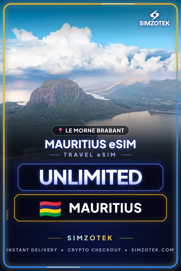 eSIM Mauritius – Dati illimitati