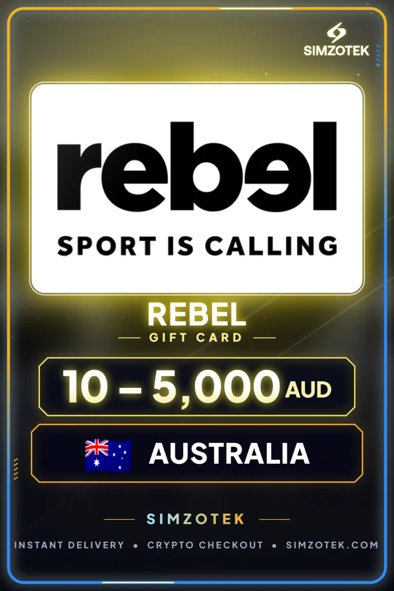 Dárková karta Rebel (Austrálie)
