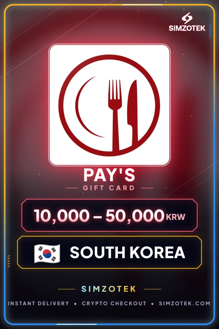 Pay's Gift Card (South Korea)