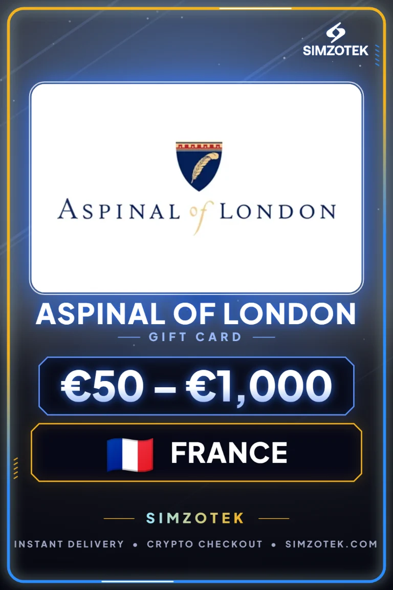 Aspinal of London Geschenkkarte (Frankreich)