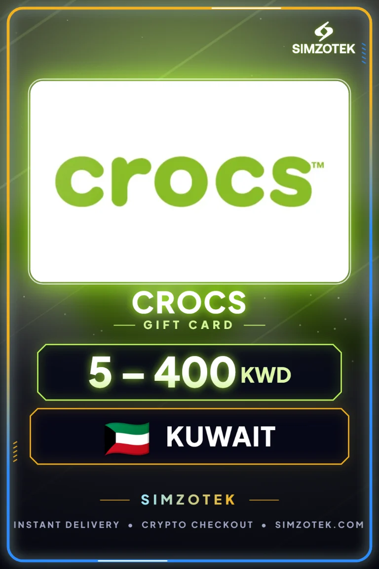 Dárková karta Crocs (Kuvajt)