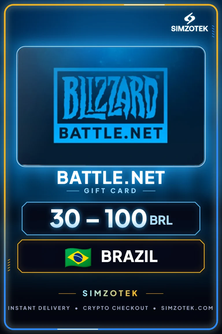 Dárková karta Battle.net (Brazílie)