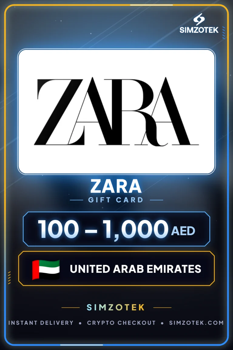 Darilna kartica Zara (Združeni arabski emirati)