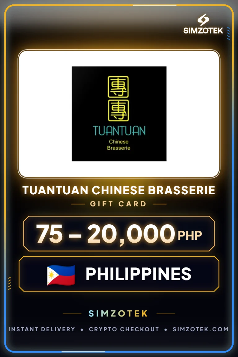 TuanTuan Chinese Brasserie Geschenkkarte (Philippinen)
