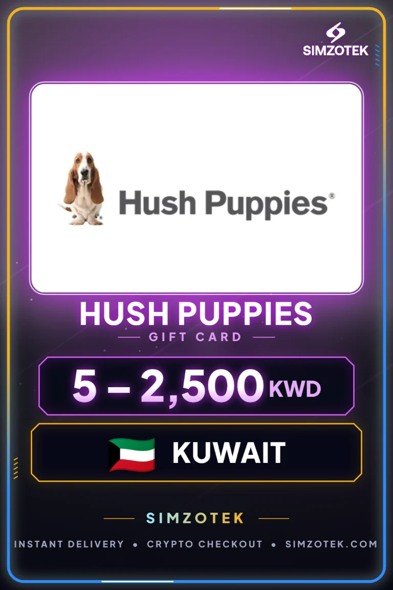 Carta regalo Hush Puppies (Kuwait)