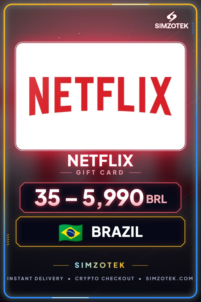 บัตรของขวัญ Netflix (บราซิล)