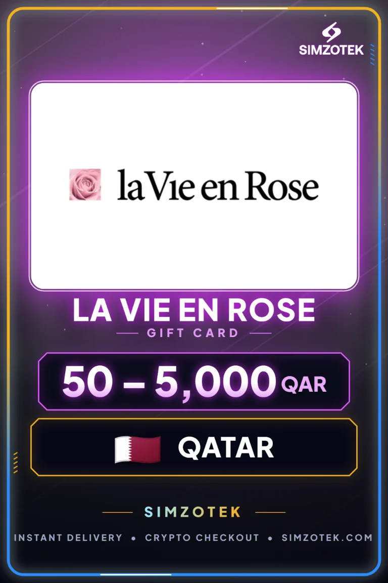 Dárková karta La vie en Rose (Katar)
