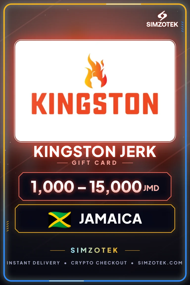 Kingston Jerk Gift Card (Jamaica)