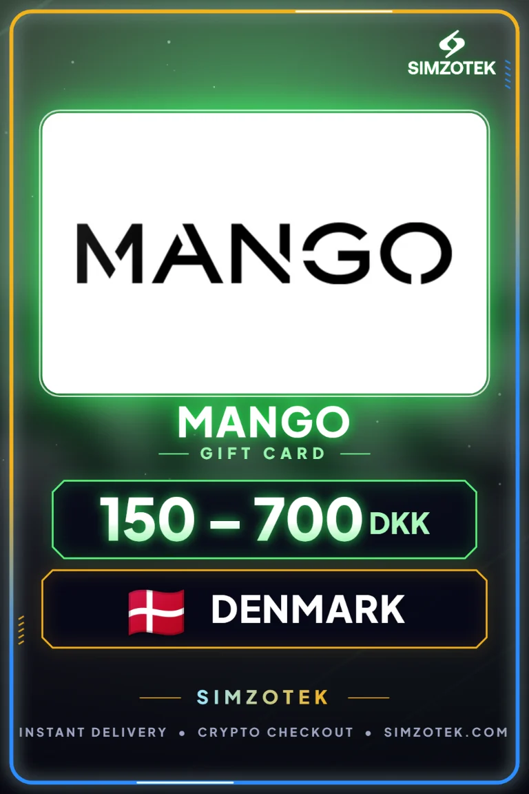 Mango dovanų kortelė (Danija)