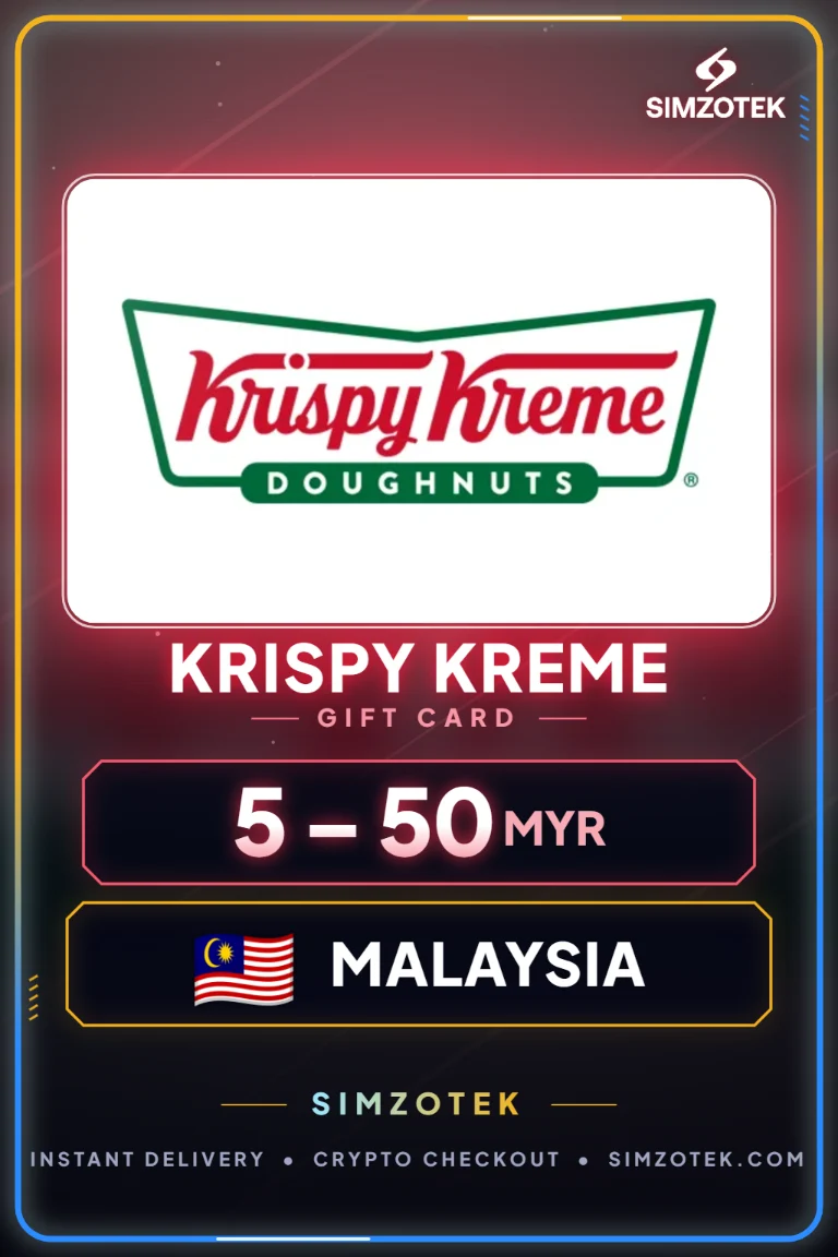 Karta podarunkowa Krispy Kreme (Malezja)