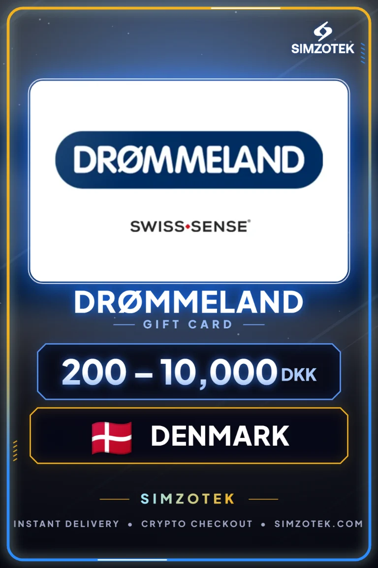 Подарок картичка Drømmeland (Данска)