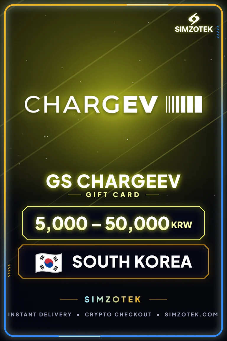 GS ChargeEV Gift Card (South Korea)