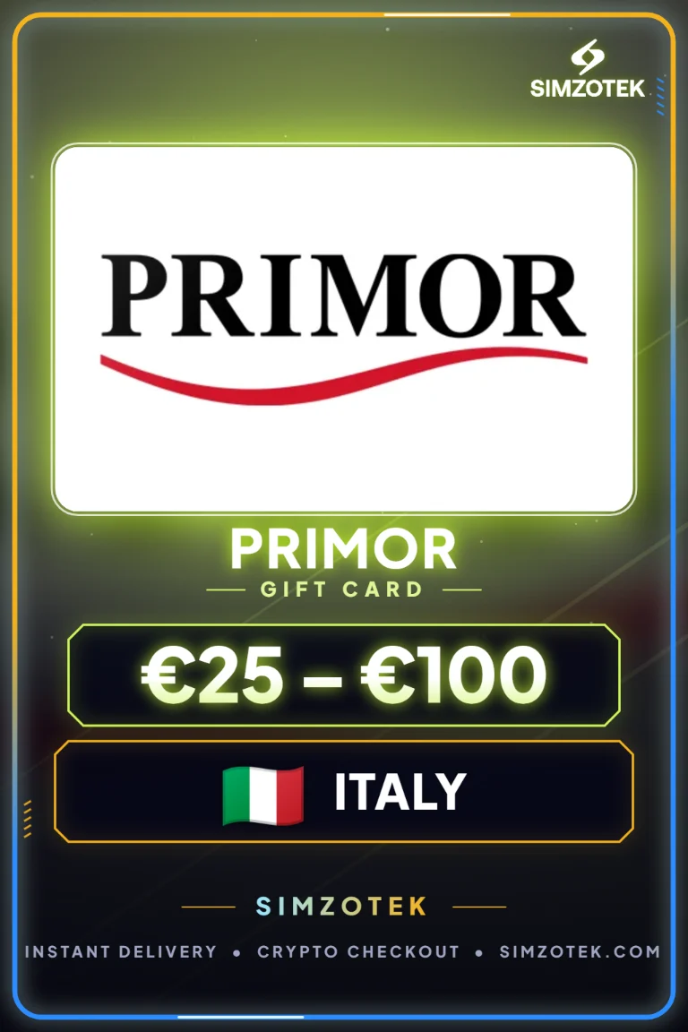 Primor Geschenkkarte (Italien)