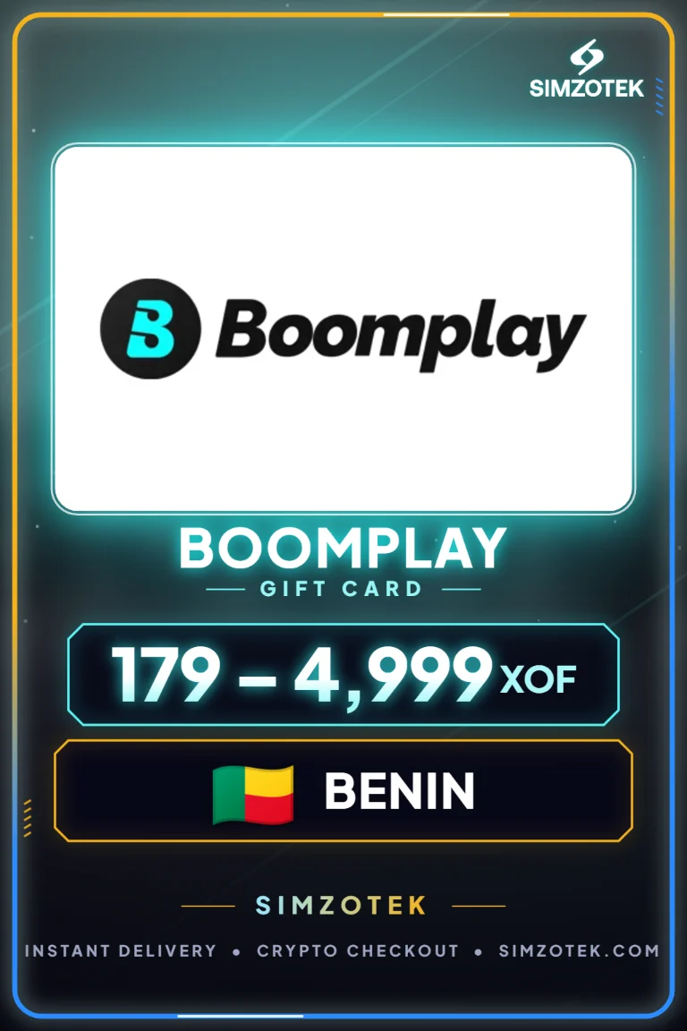 Boomplay Gift Card (Benin)