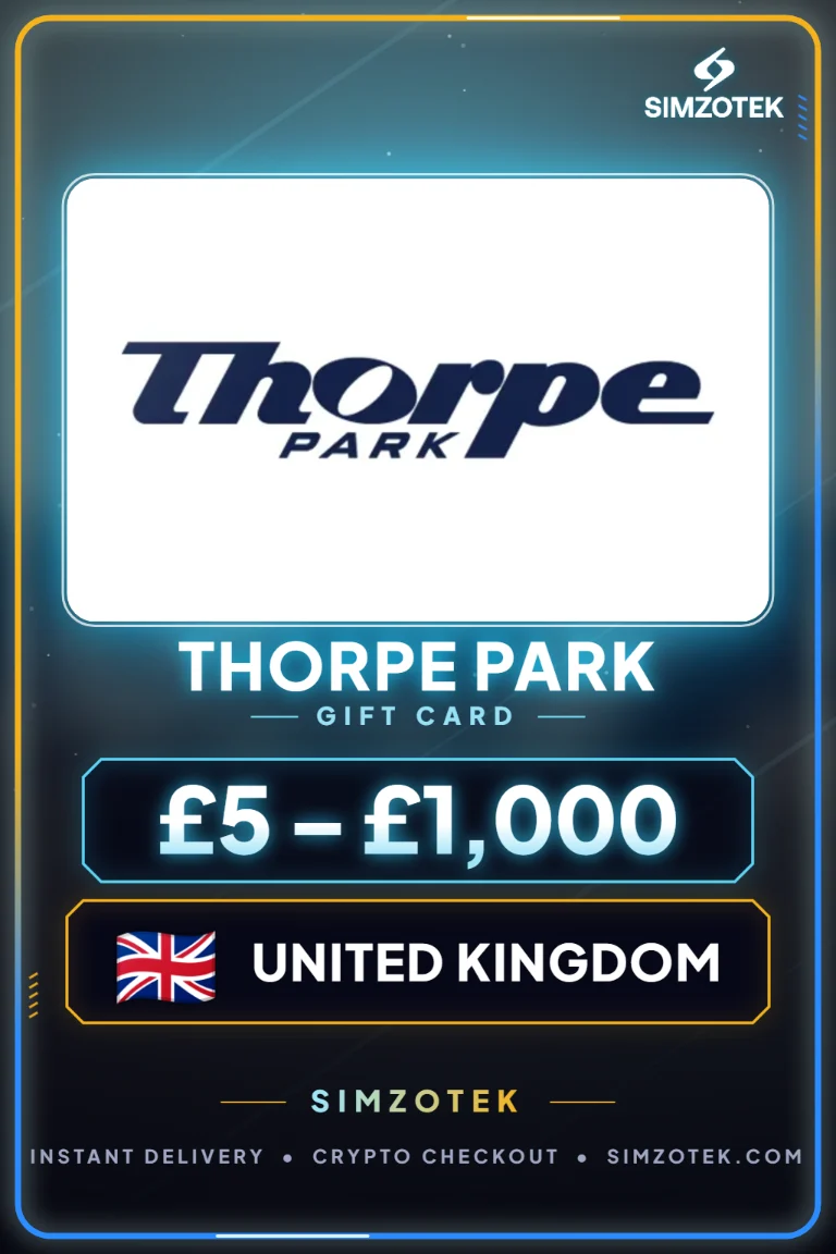 Thorpe Park Gift Card (United Kingdom)