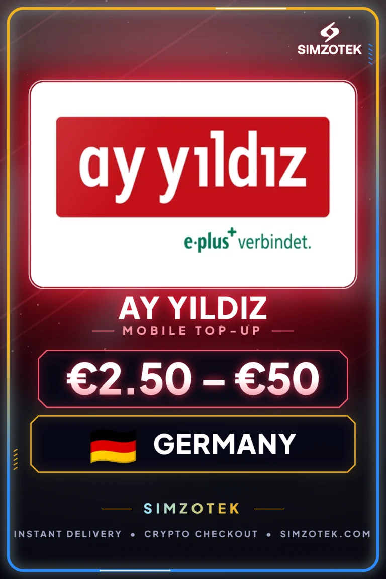 บัตรเติมเงิน Ay Yildiz (เยอรมนี)