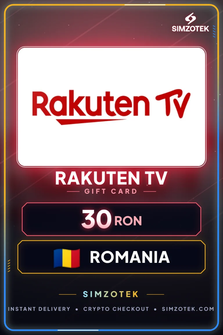 Rakuten TV Gift Card (Romania)