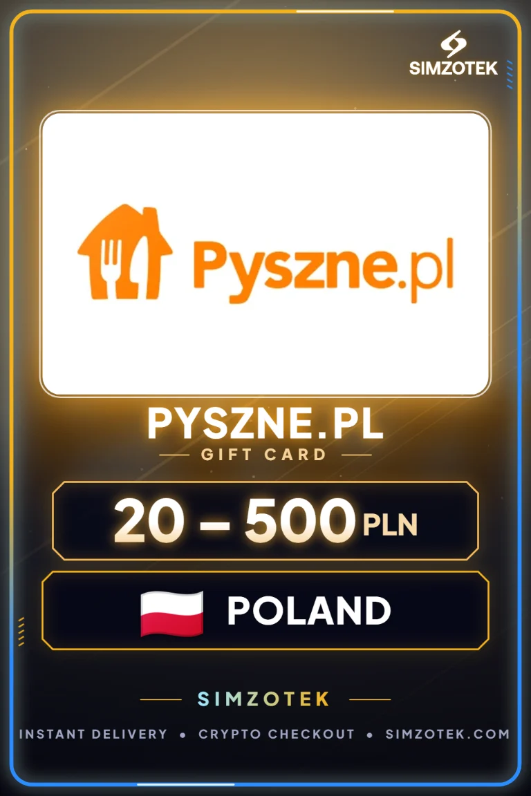 Carta regalo Pyszne.pl (Polonia)