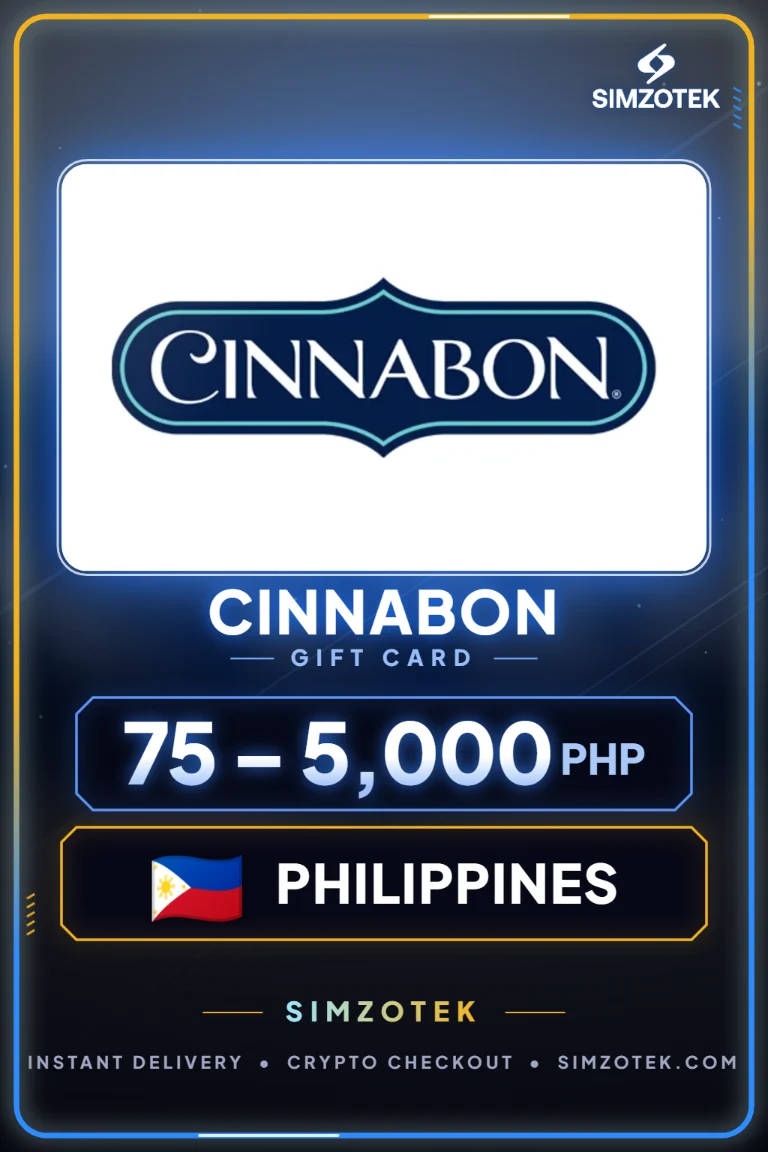 Cinnabon 기프트카드 (필리핀)